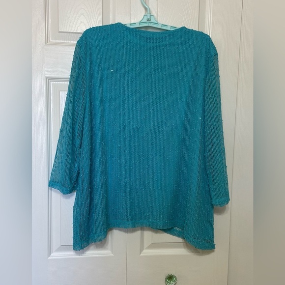 Alfred Dunner Plus Size 1X long sleeve top - Picture 2 of 7